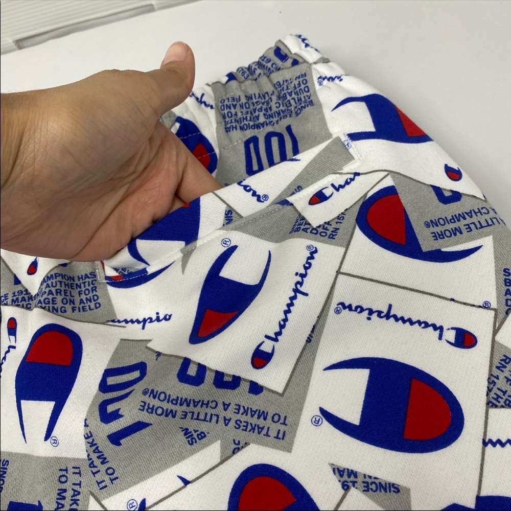 CHAMPION SUPER FLEECE ALL-OVER PRINT JOGGER - Picture 6 of 9